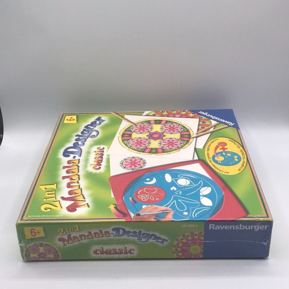 RAVENSBURGER Mandala Designer Classic For Ages 6+ NEW SEALED - Picture 4 of 6